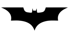 Batman logo, 2005–2007 · Retired