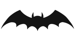 Batman logo, archive record 1939 · Batman Later Updated Design