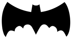 Batman logo, 2004–2005 · Retired