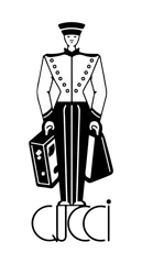 Gucci logo, 1934–1955 · Retired
