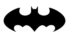 Batman logo, 1998–1999 · Retired
