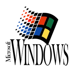 Microsoft logo, archive record 1994 · Microsoft Windows