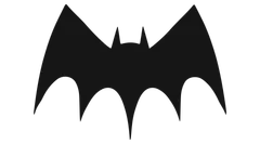 Batman logo, archive record 1941 · Five Point Batman Wings