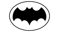 Batman logo, archive record 1966 · Live Action Adam West Show