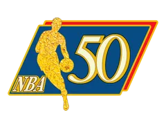 NBA logo, 1996–2021 · Retired