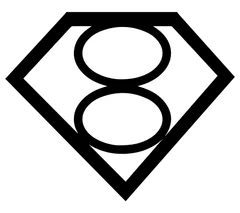Superman logo, 2002–2006 · Retired