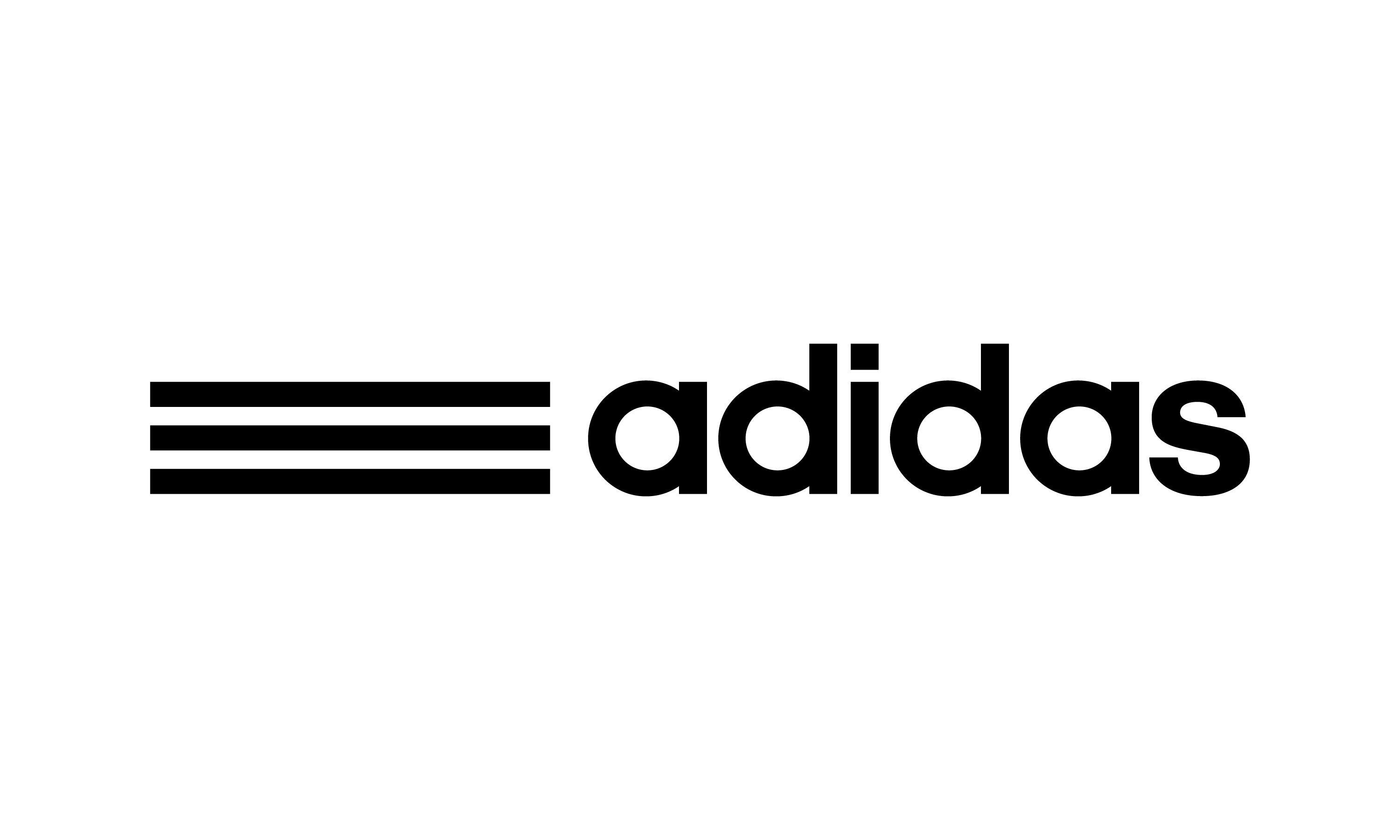 অ্যাডিডাস লোগো, পূর্ণ মাপে