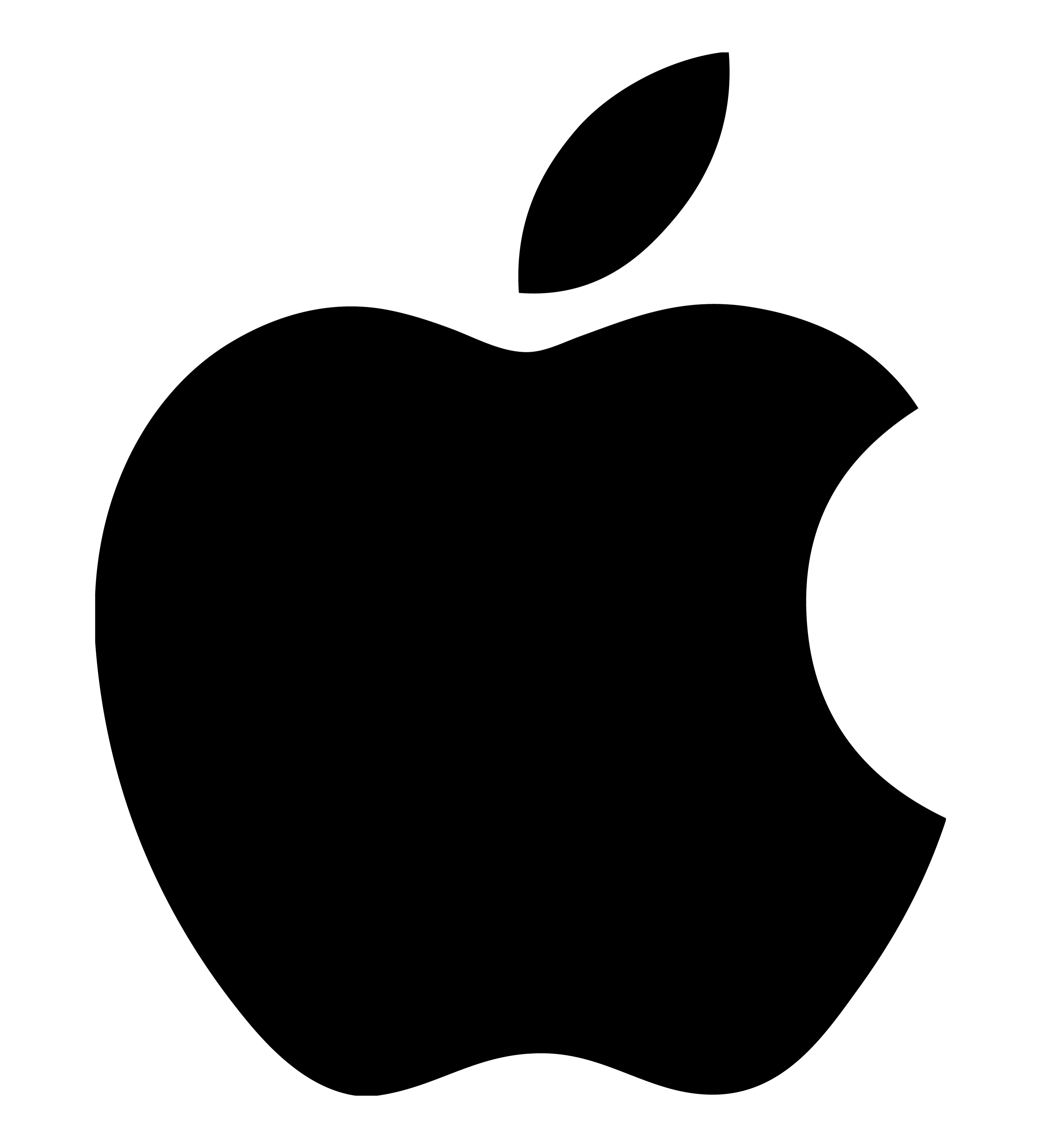 অ্যাপল লোগো, পূর্ণ মাপে