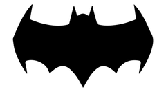 Batman logo, 1999–2001 · Retired