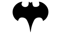 Batman logo, 2007–2009 · Retired
