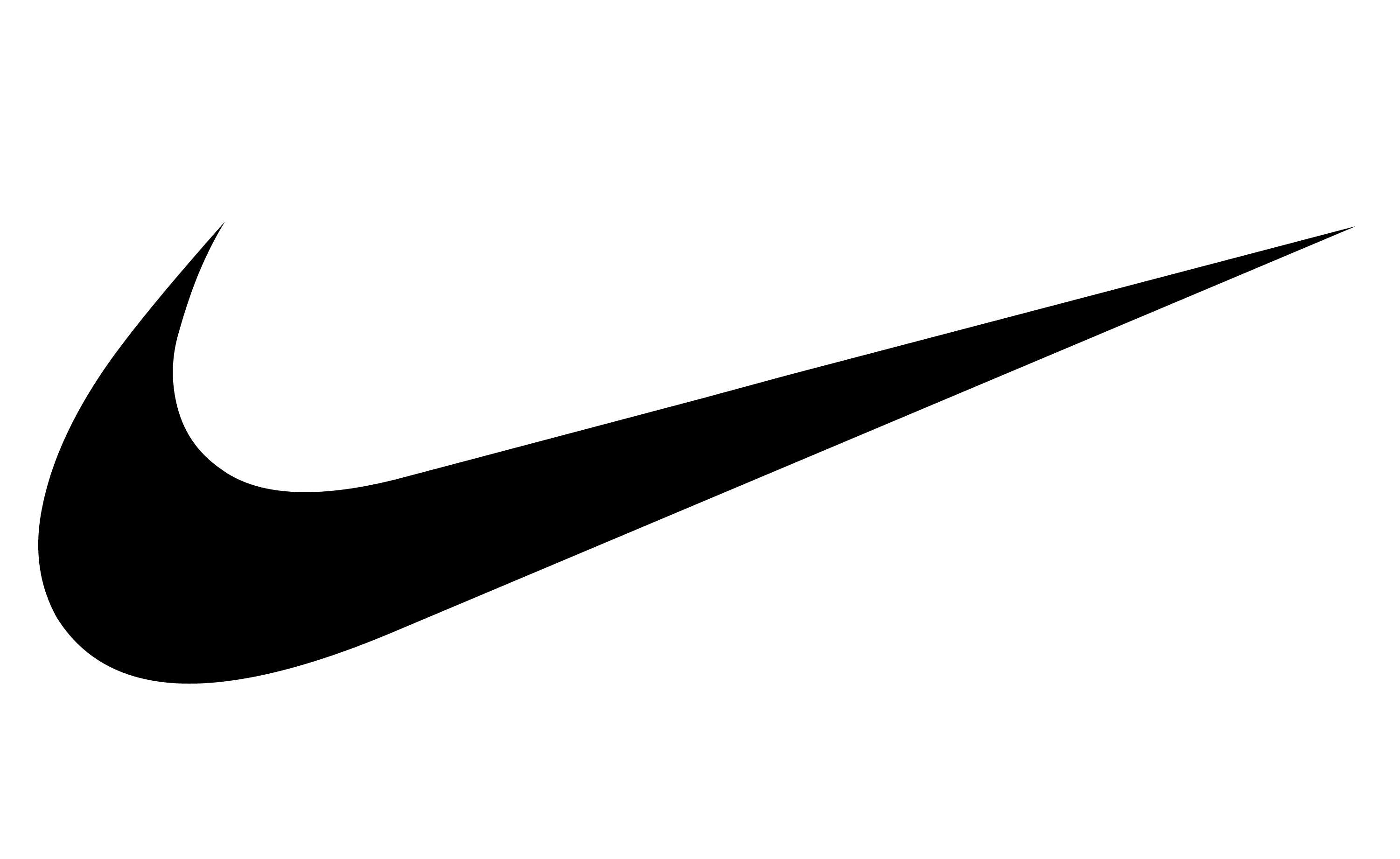 নাইকি লোগো, পূর্ণ মাপে