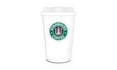 Starbucks logo, 1987–1992 · Retired