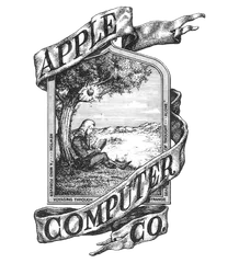 Apple logo, archive record 1976
