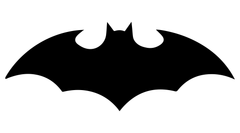 Batman logo, 2003–2004 · Retired
