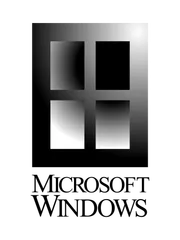 Microsoft logo, archive record 1990 · Microsoft Windows