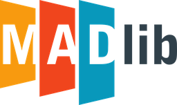 Apache MADlib logo, archive record From the press kit