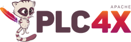Apache PLC4X logo, archive record From the press kit