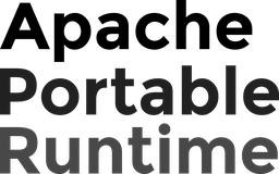 Apache Portable Runtime (APR) logo, archive record From the press kit