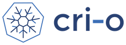 CRI-O logo, archive record From the press kit
