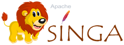 Apache SINGA logo, archive record From the press kit