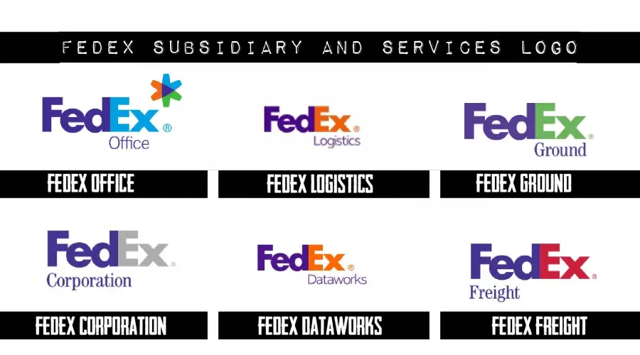 FedEx Subsidiary and services logo