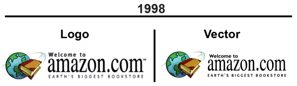 1998 Amazon Logo, Vector and PNG