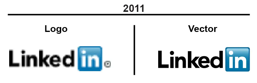 2011 Linkedin Logo Vector and PNG