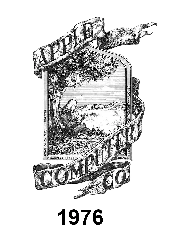 Apple Logo Evolution 1976
