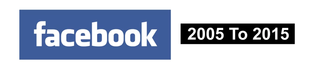 Facebook logo 2005