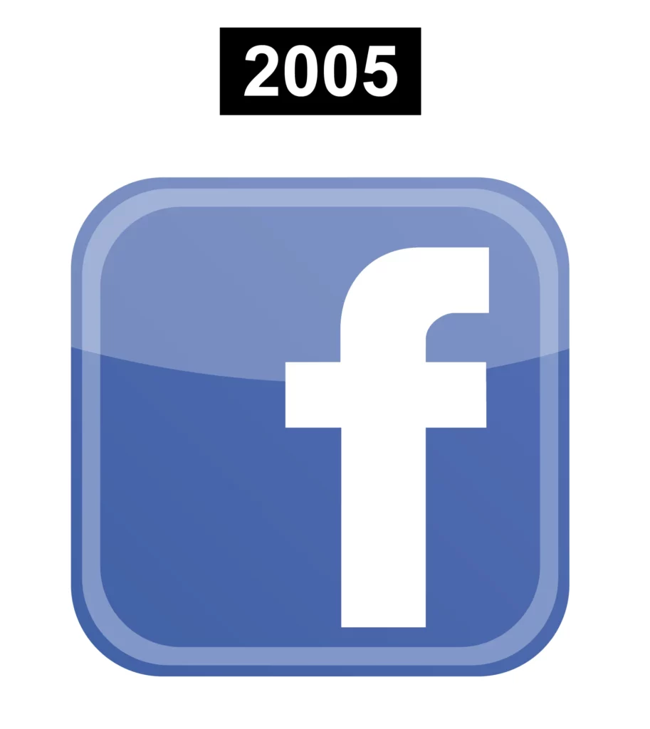 Facebook logo Symbols 2005