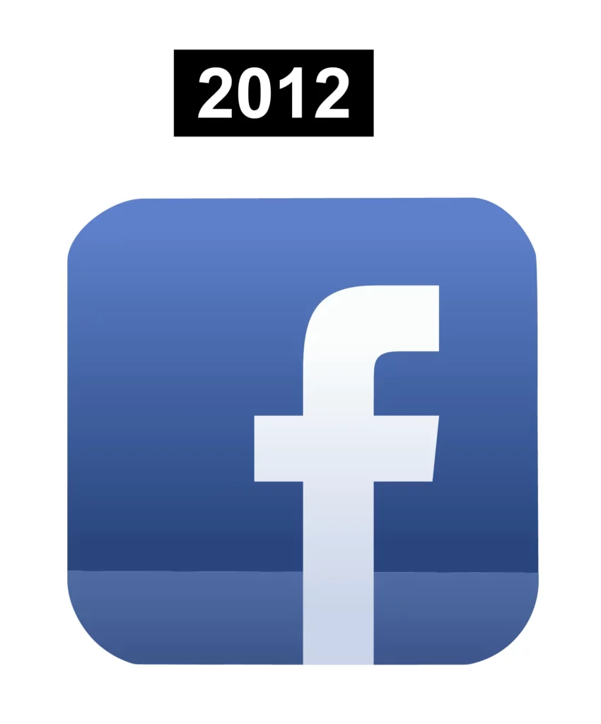 Facebook logo Symbols 2012