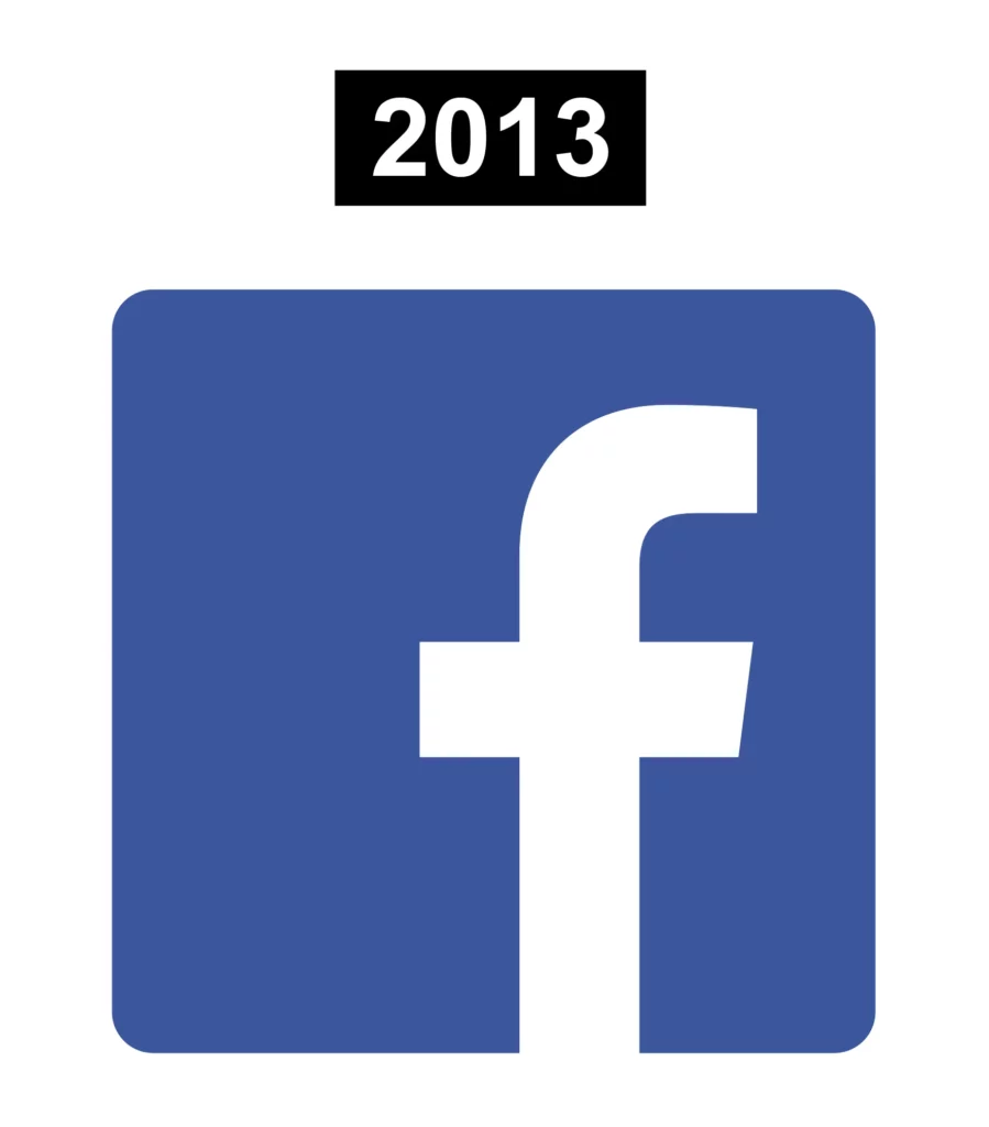 Facebook logo Symbols 2013