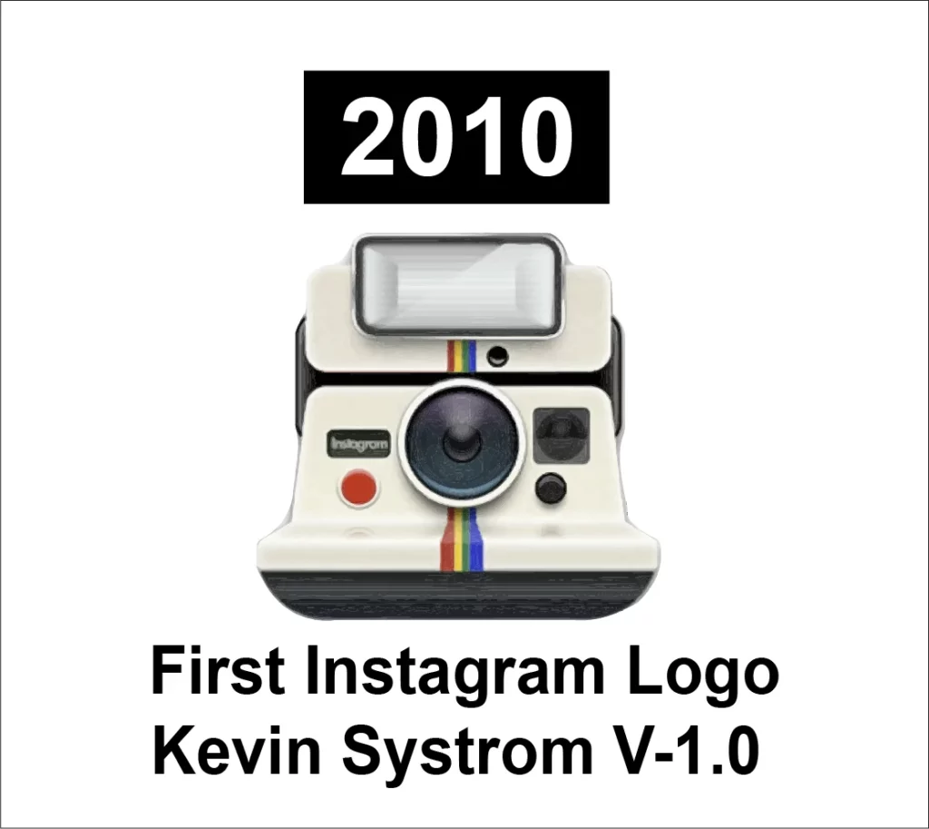 First Instagram Logo 2010 Kevin Systrom V-1