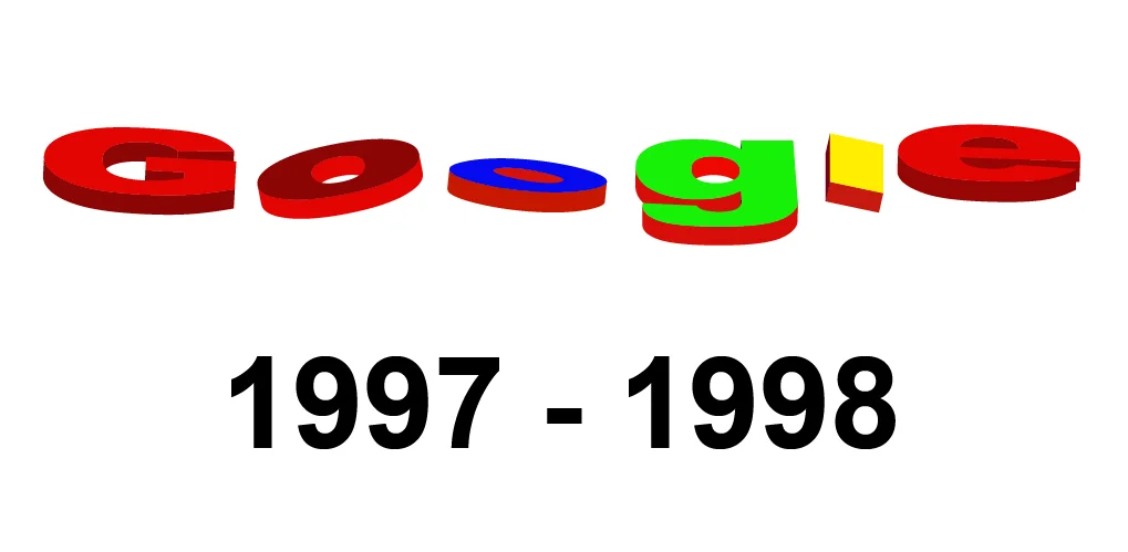 Goolge Logo Evolution 1997