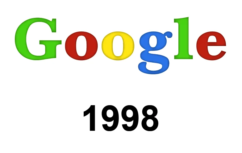 Goolge Logo Evolution 1998