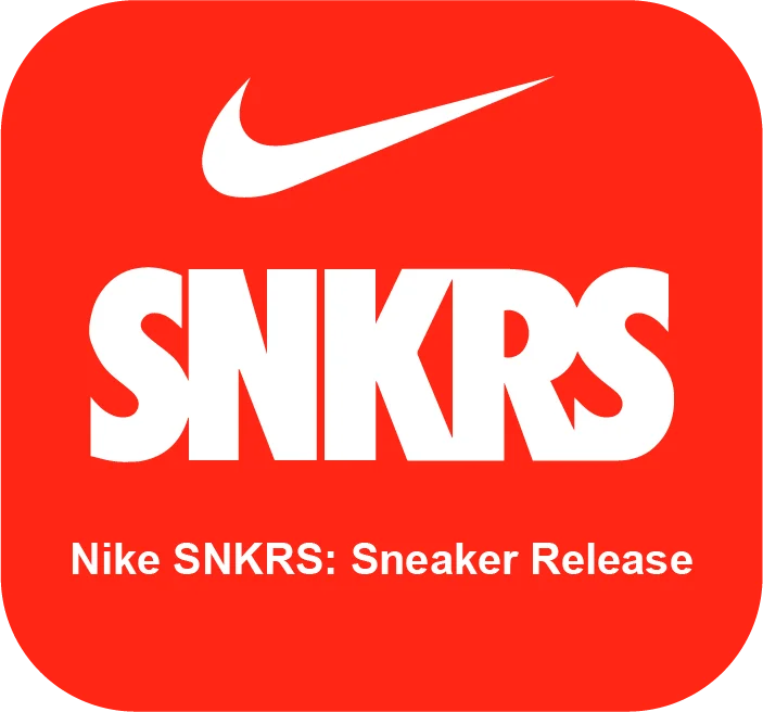 Nike Apps Logo Snkrs Sneaker Release