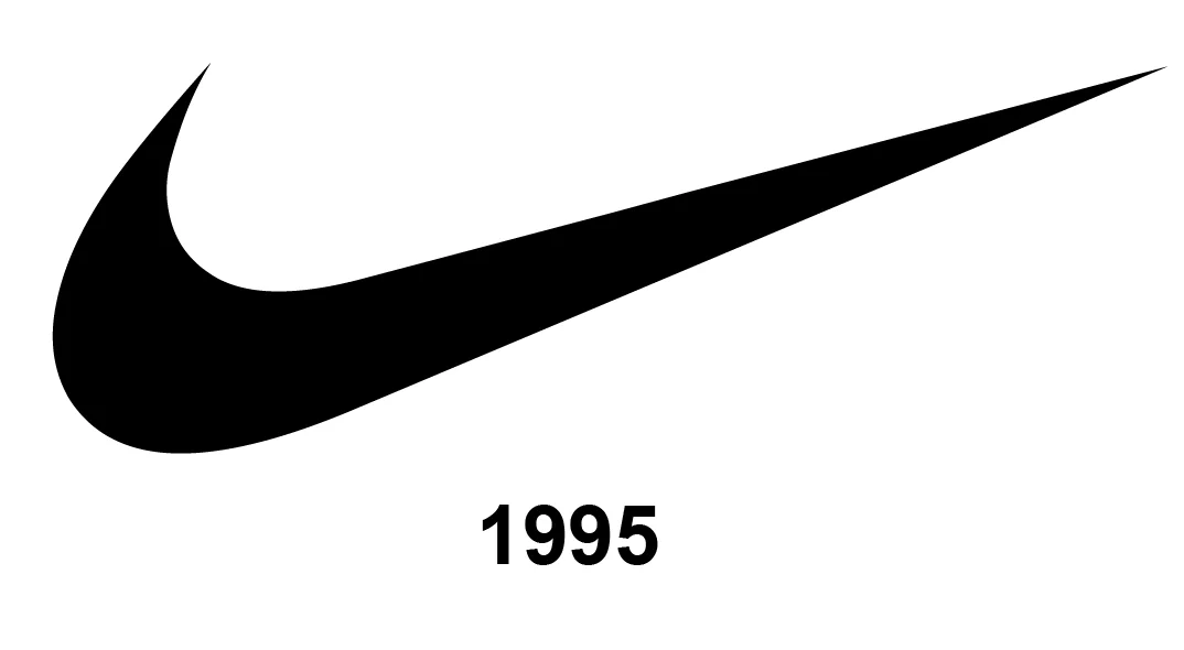 Nike Logo Evolution 1995