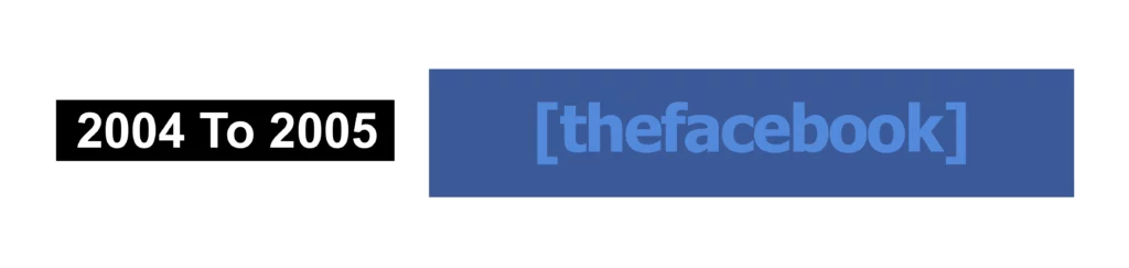 Thefacebook logo 2004