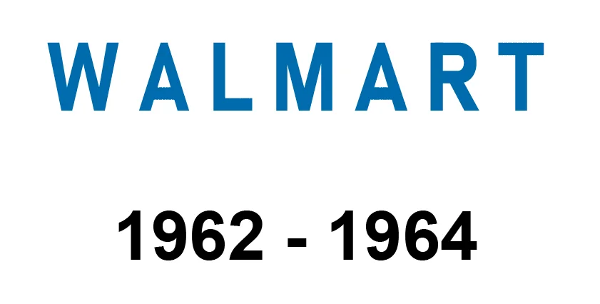 Walmart Evolution Logo 1962