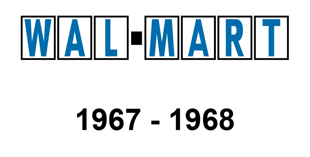 Walmart Evolution Logo 1967