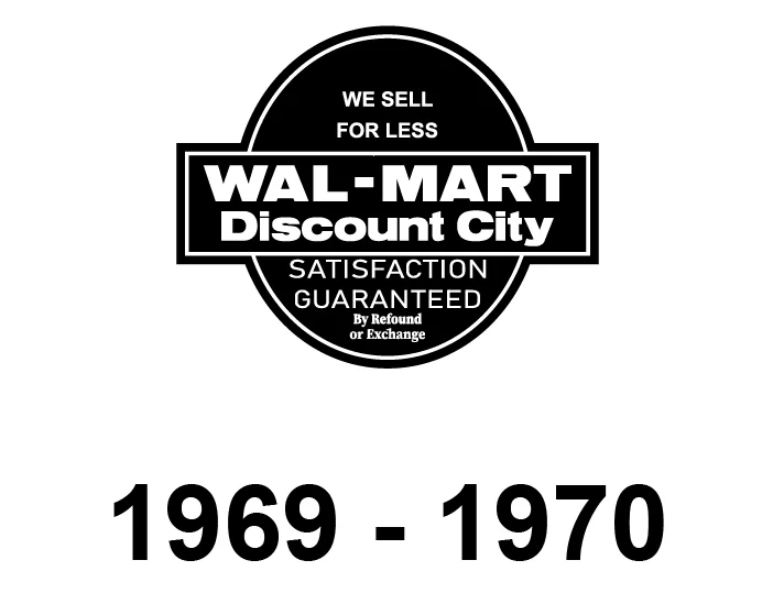 Walmart Evolution Logo 1969