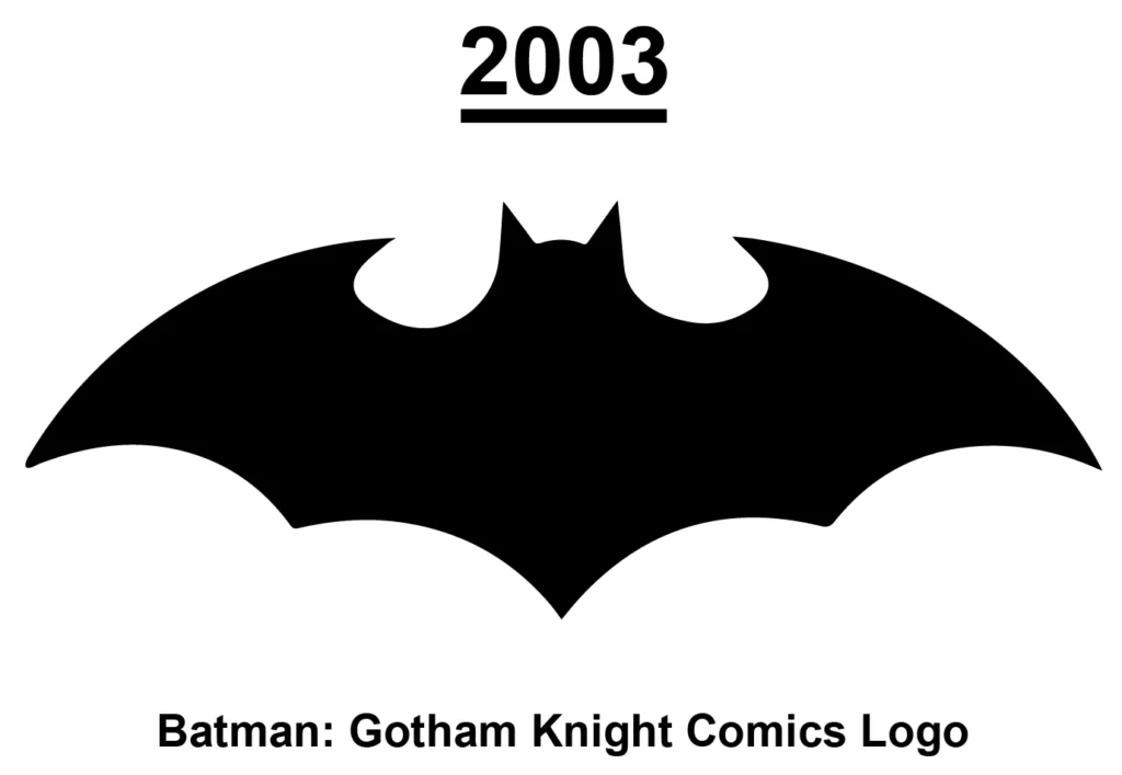 batman gotham knight comics logo 2003 png