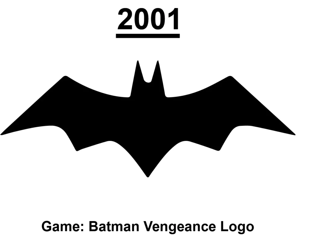 game batman vengeance logo 2001 png