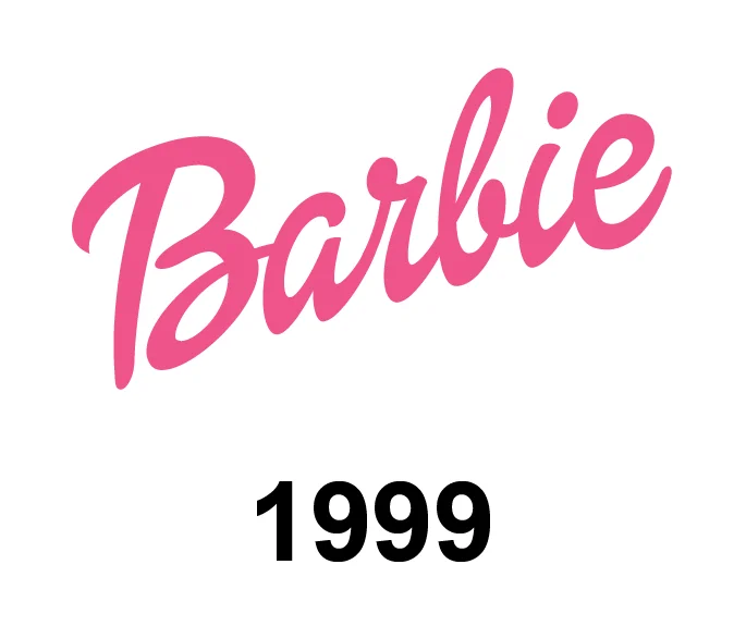 Barbie Logo Evolution 1999