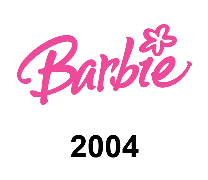 Barbie Logo Evolution 2004