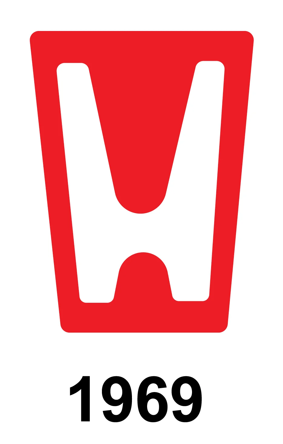 Honda Car Logo Evolution 1969