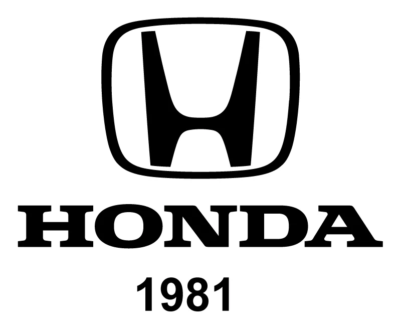 Honda Car Logo Evolution 1981