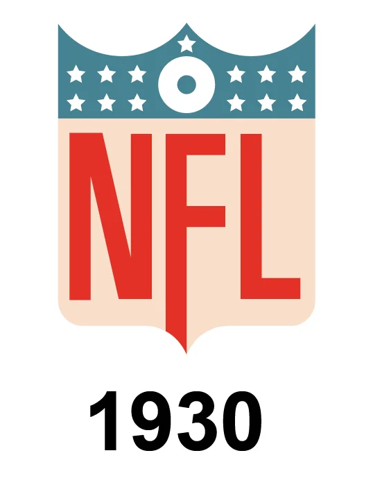 NFL Logo Evolution 1930