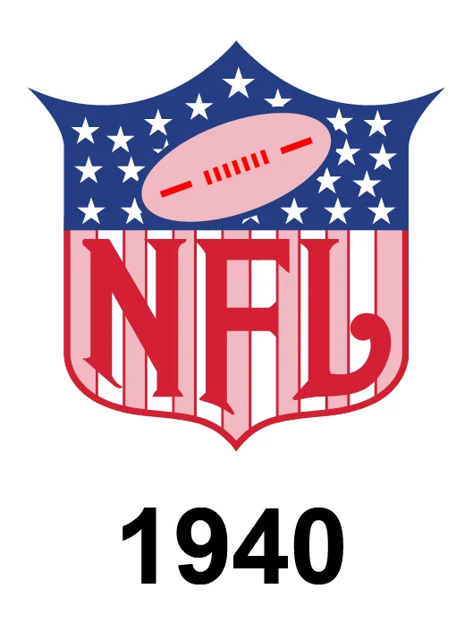 NFL Logo Evolution 1940