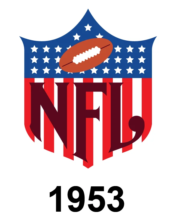 NFL Logo Evolution 1953